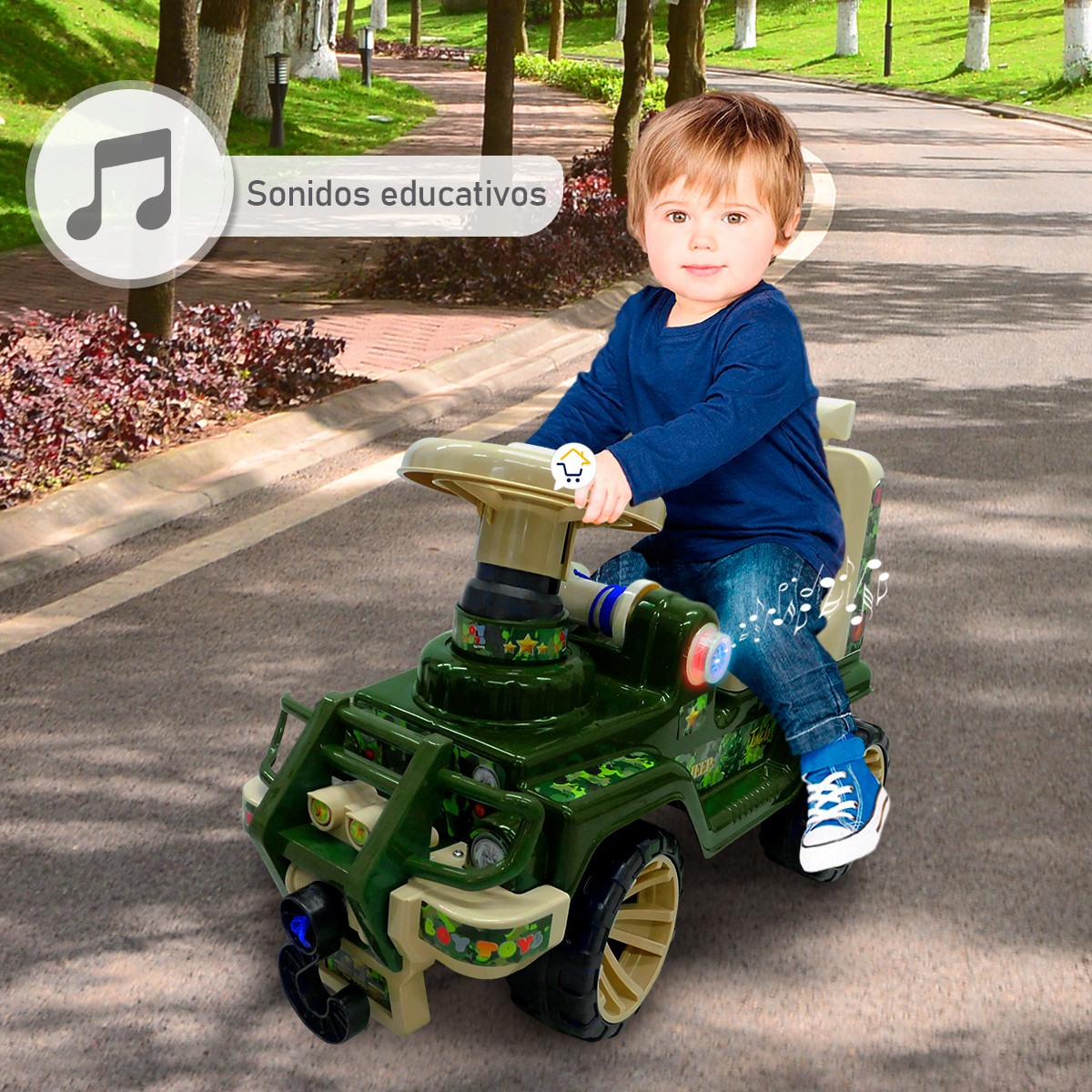 Miniatura 3 de Jeep Montable Jungla Carro Sonidos PF932